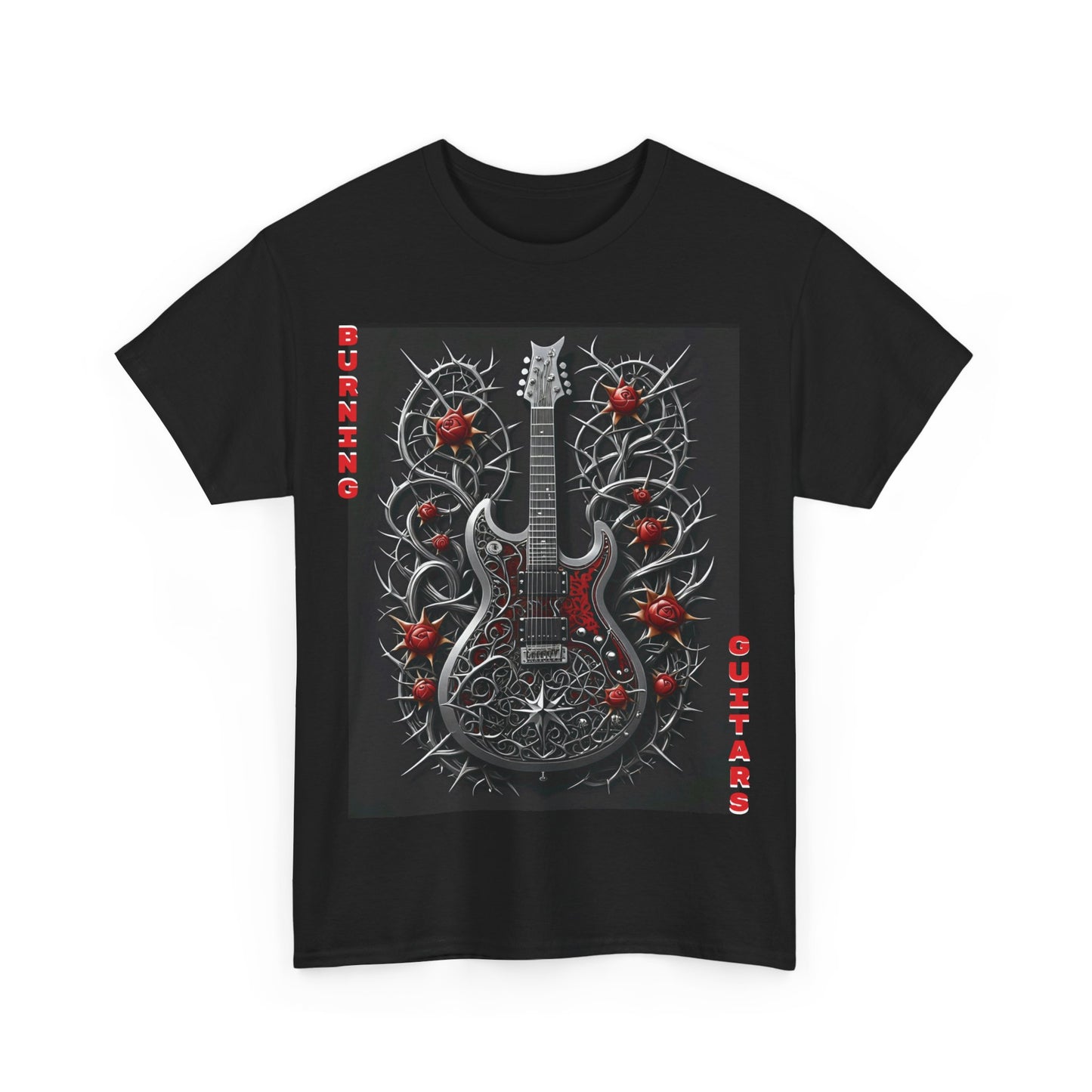 Thorn Guitars Unisex Heavy Cotton Tee by Burning Guitars