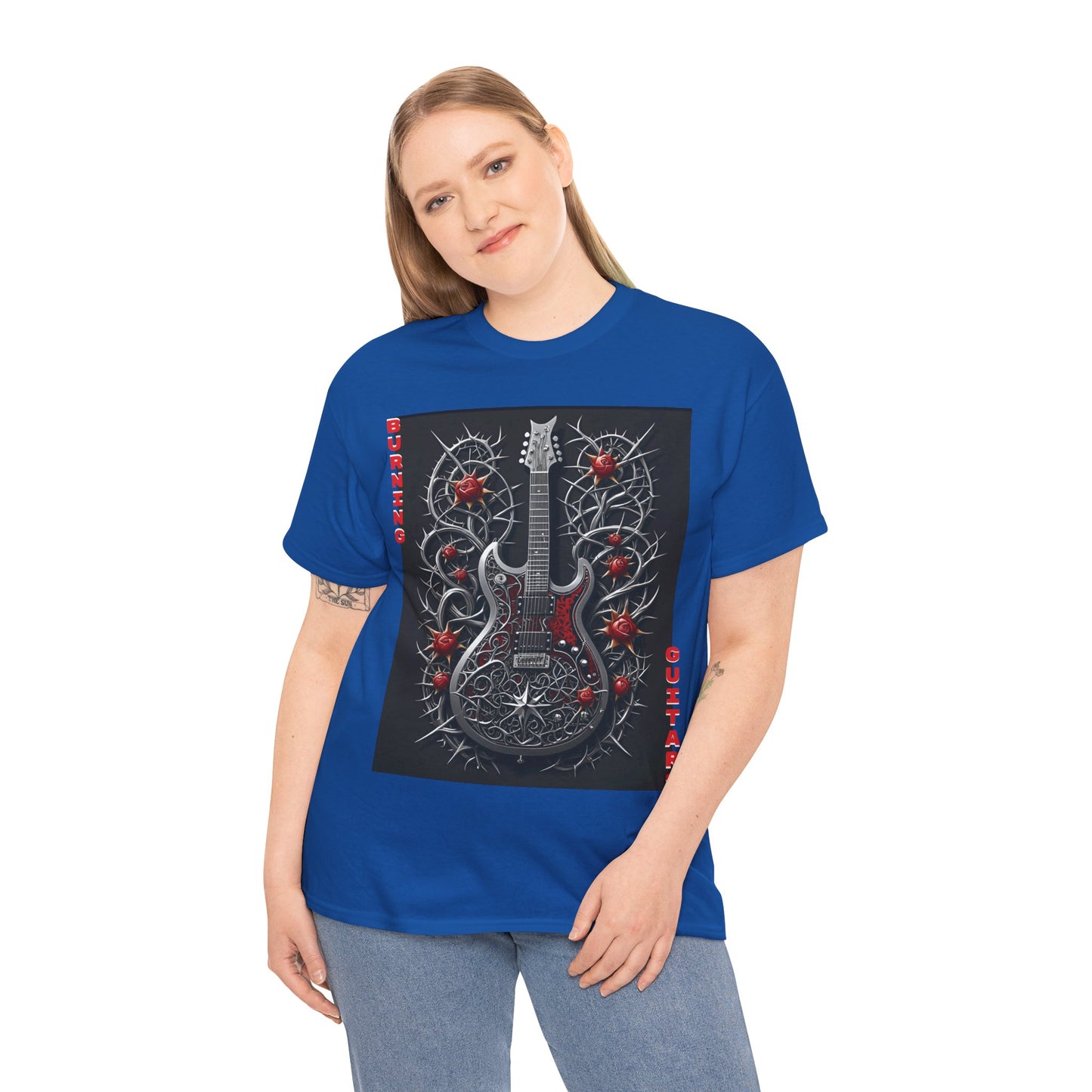 Thorn Guitars Unisex Heavy Cotton Tee by Burning Guitars