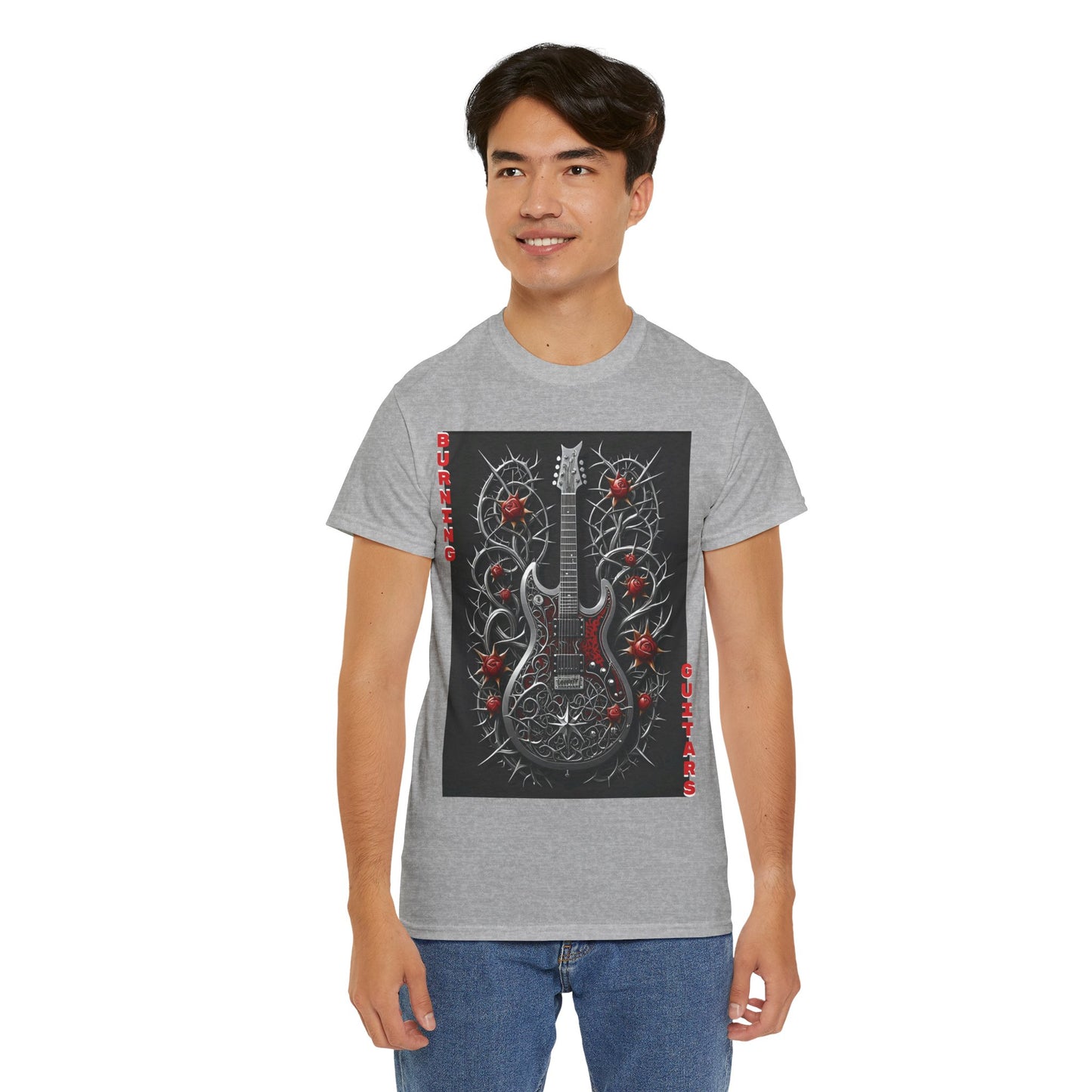 Thorn Guitars Unisex Heavy Cotton Tee by Burning Guitars