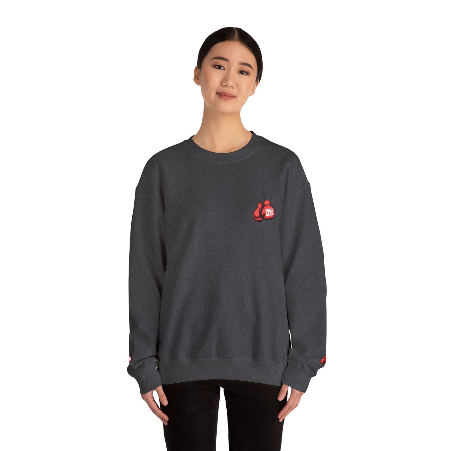 Fight Scan Ai Unisex Heavy Blend™ Crewneck Sweatshirt