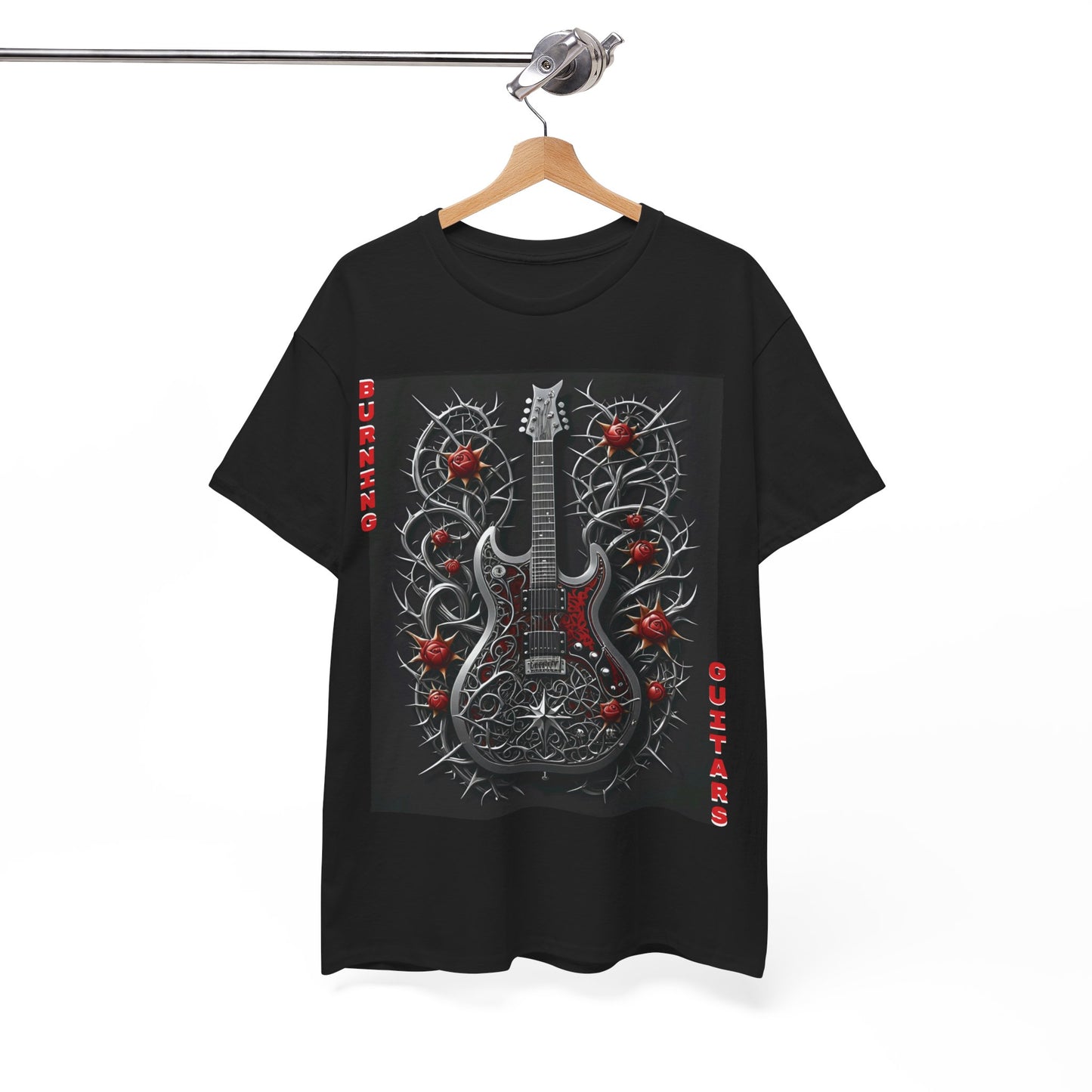 Thorn Guitars Unisex Heavy Cotton Tee by Burning Guitars