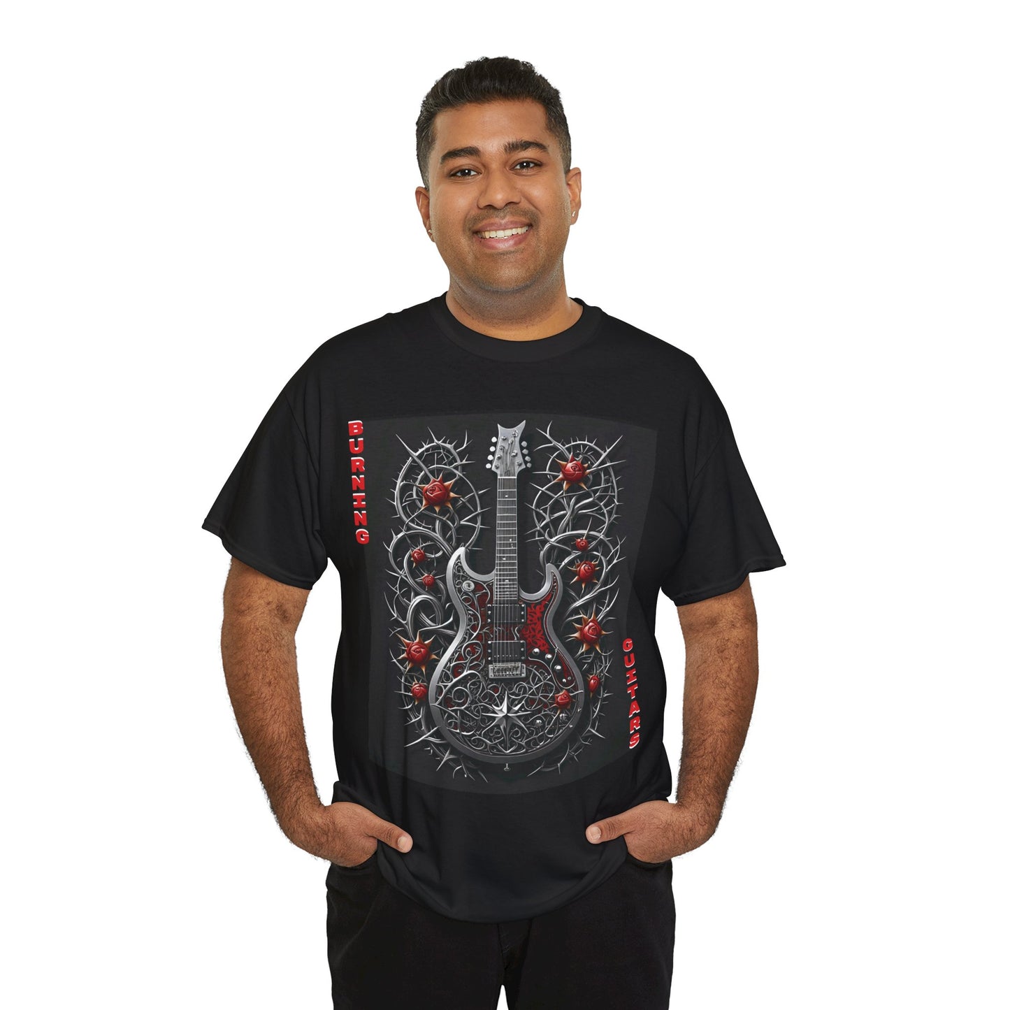 Thorn Guitars Unisex Heavy Cotton Tee by Burning Guitars