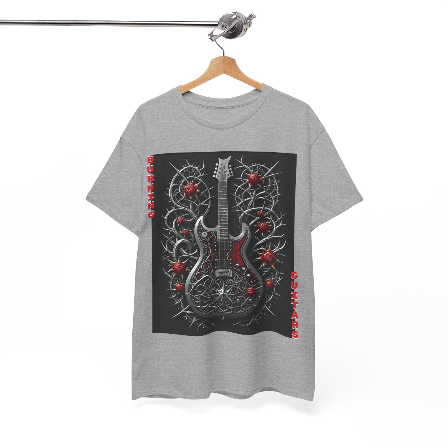 Thorn Guitars Unisex Heavy Cotton Tee by Burning Guitars