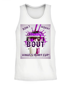 Purple Syrup Unisex Tank Top by Burning Guitars
