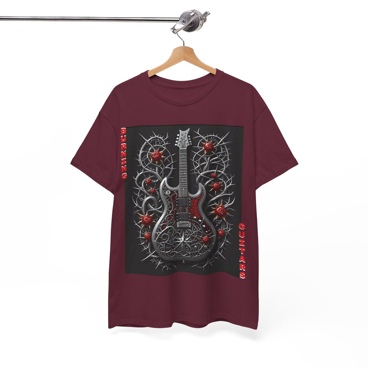 Thorn Guitars Unisex Heavy Cotton Tee by Burning Guitars