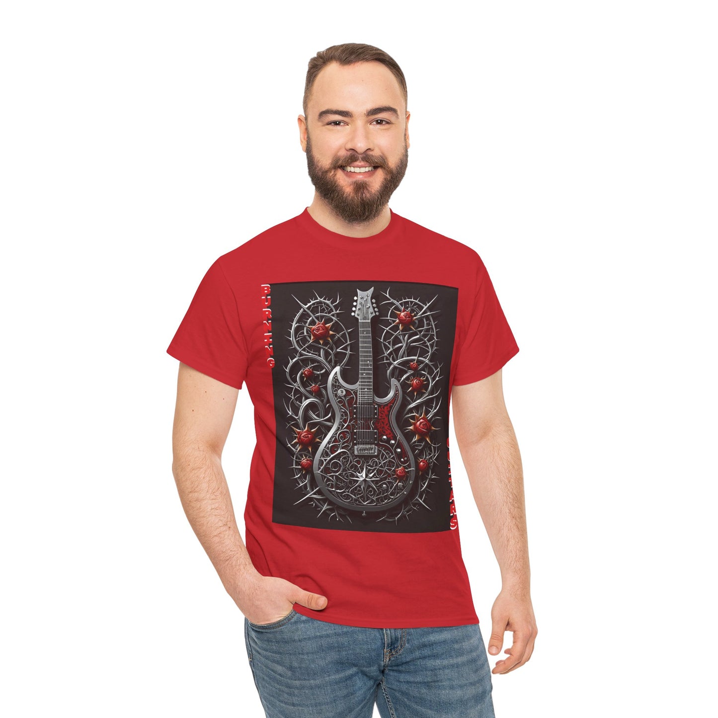 Thorn Guitars Unisex Heavy Cotton Tee by Burning Guitars