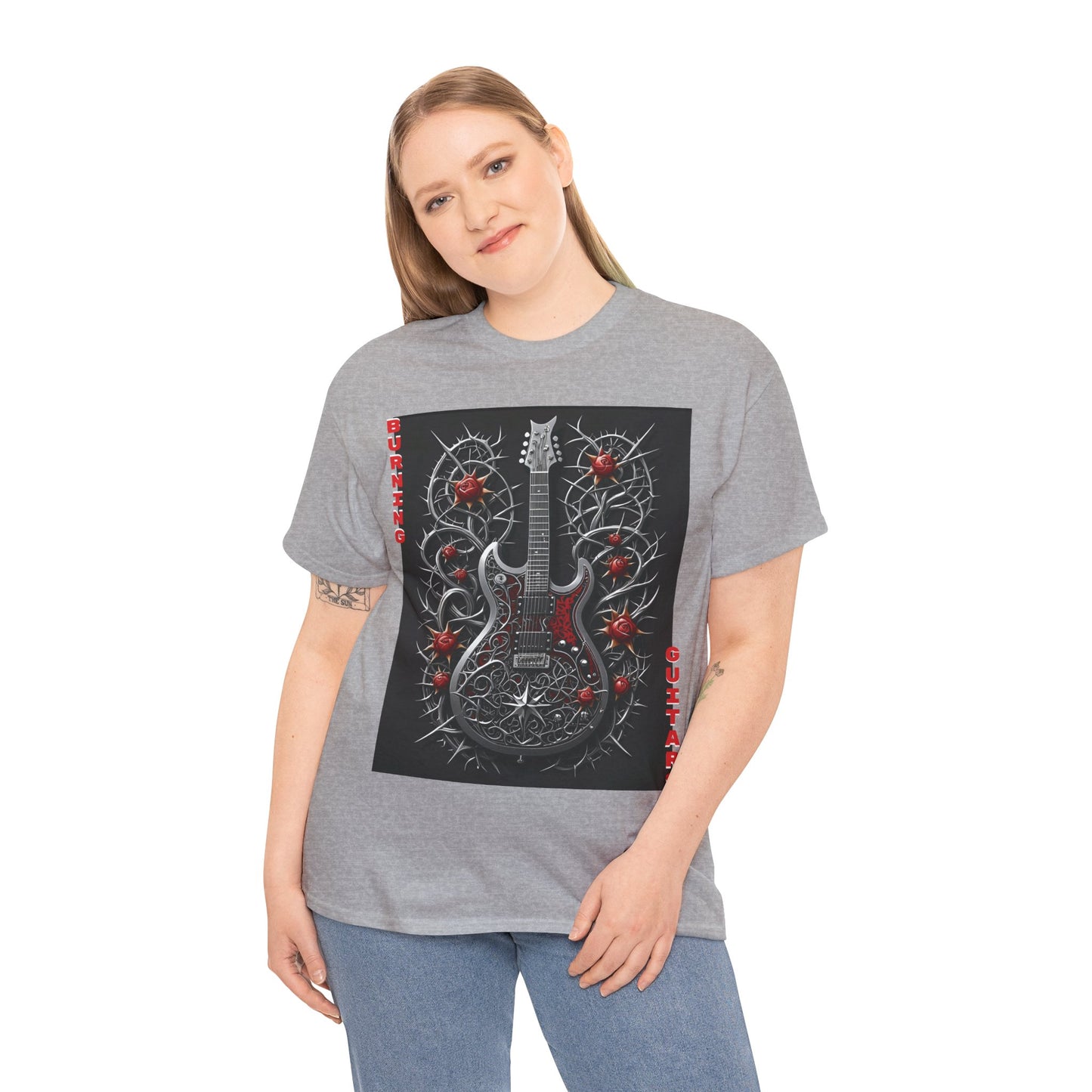 Thorn Guitars Unisex Heavy Cotton Tee by Burning Guitars