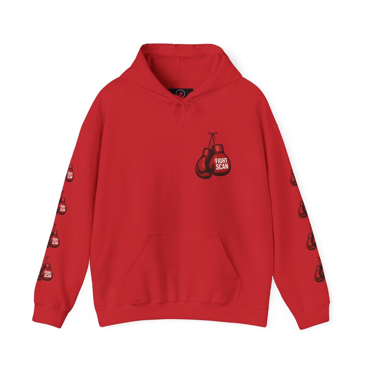Fight Scan Ai Heavy Hoodie Designed by Smiley Jonez for Freeway Ricky Ross and Damom YLF