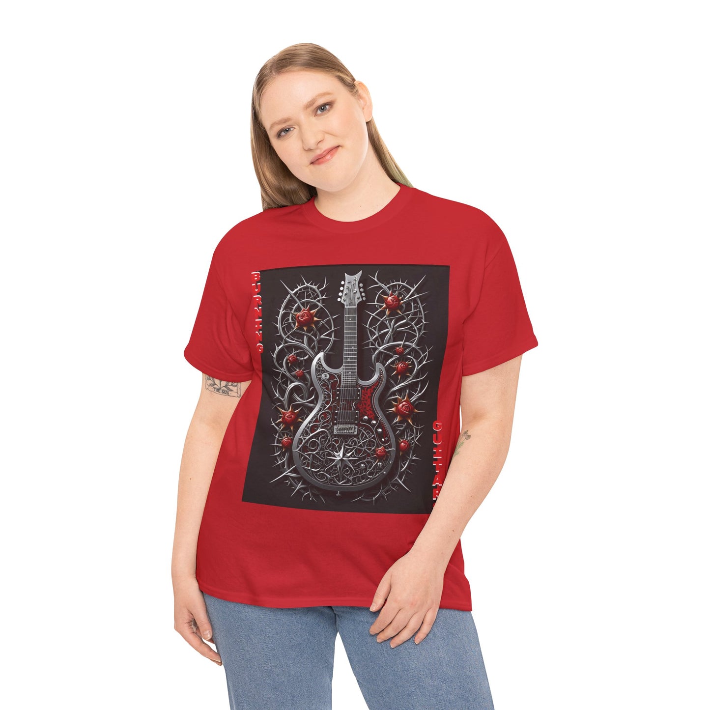 Thorn Guitars Unisex Heavy Cotton Tee by Burning Guitars