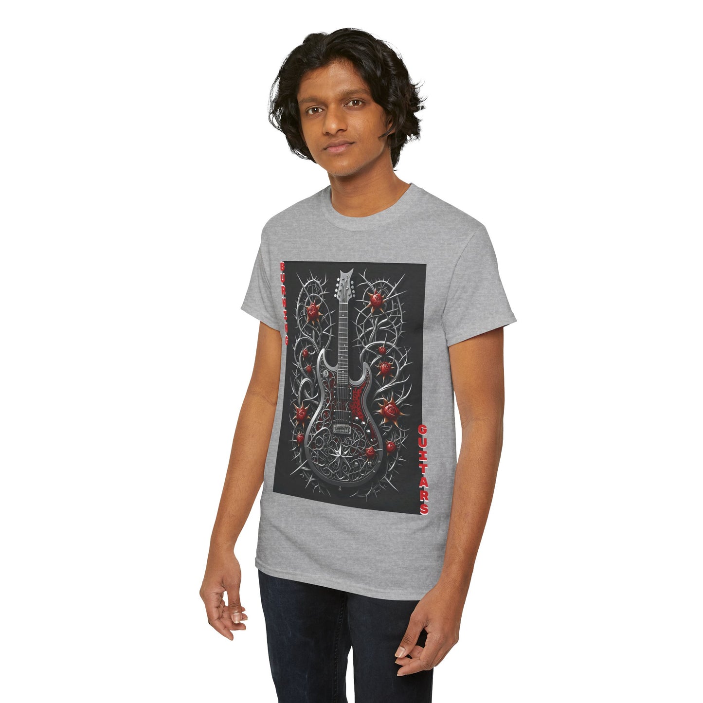 Thorn Guitars Unisex Heavy Cotton Tee by Burning Guitars