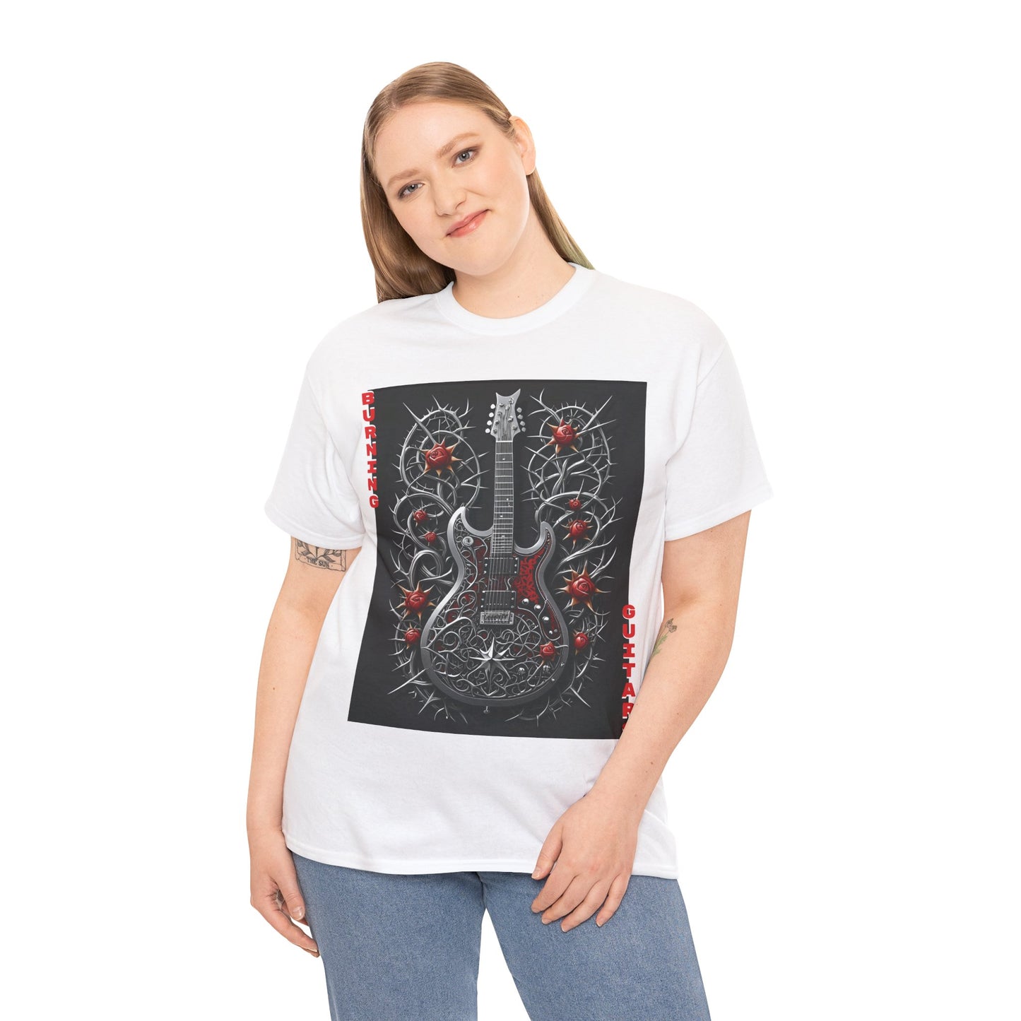 Thorn Guitars Unisex Heavy Cotton Tee by Burning Guitars