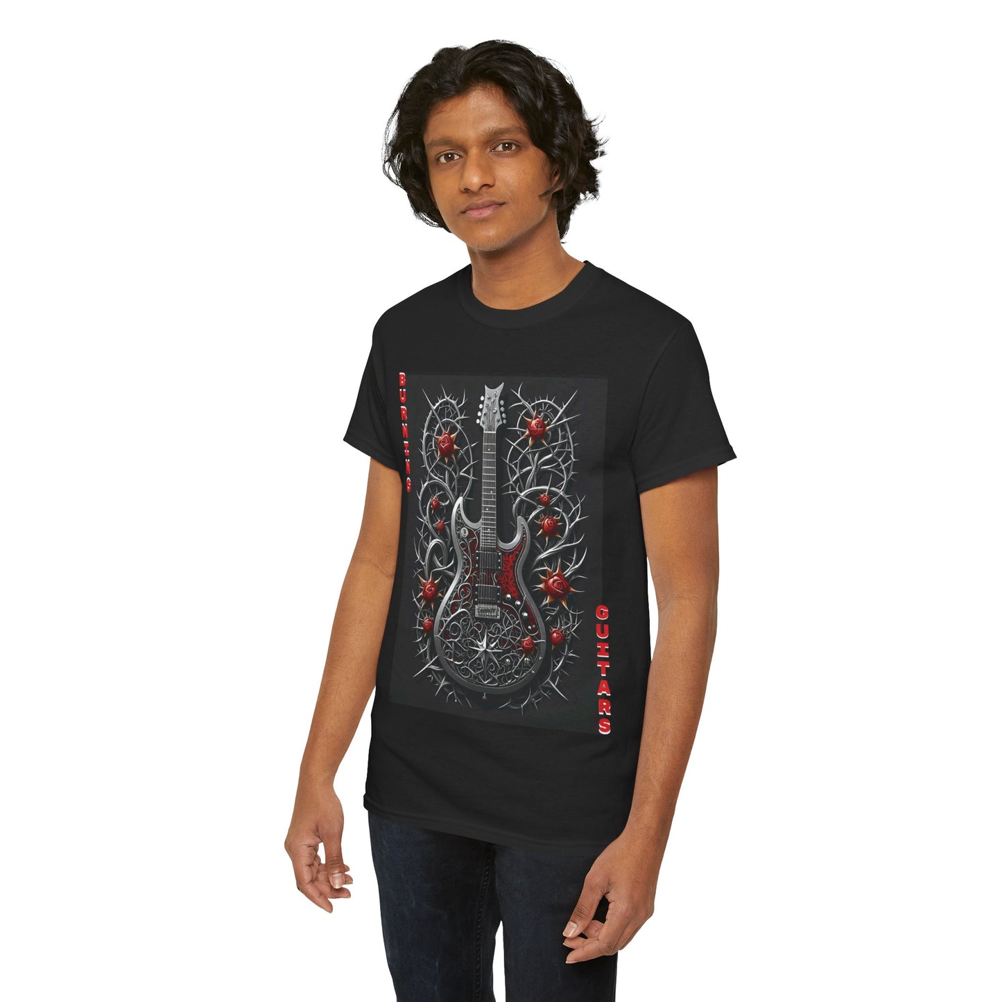 Thorn Guitars Unisex Heavy Cotton Tee by Burning Guitars