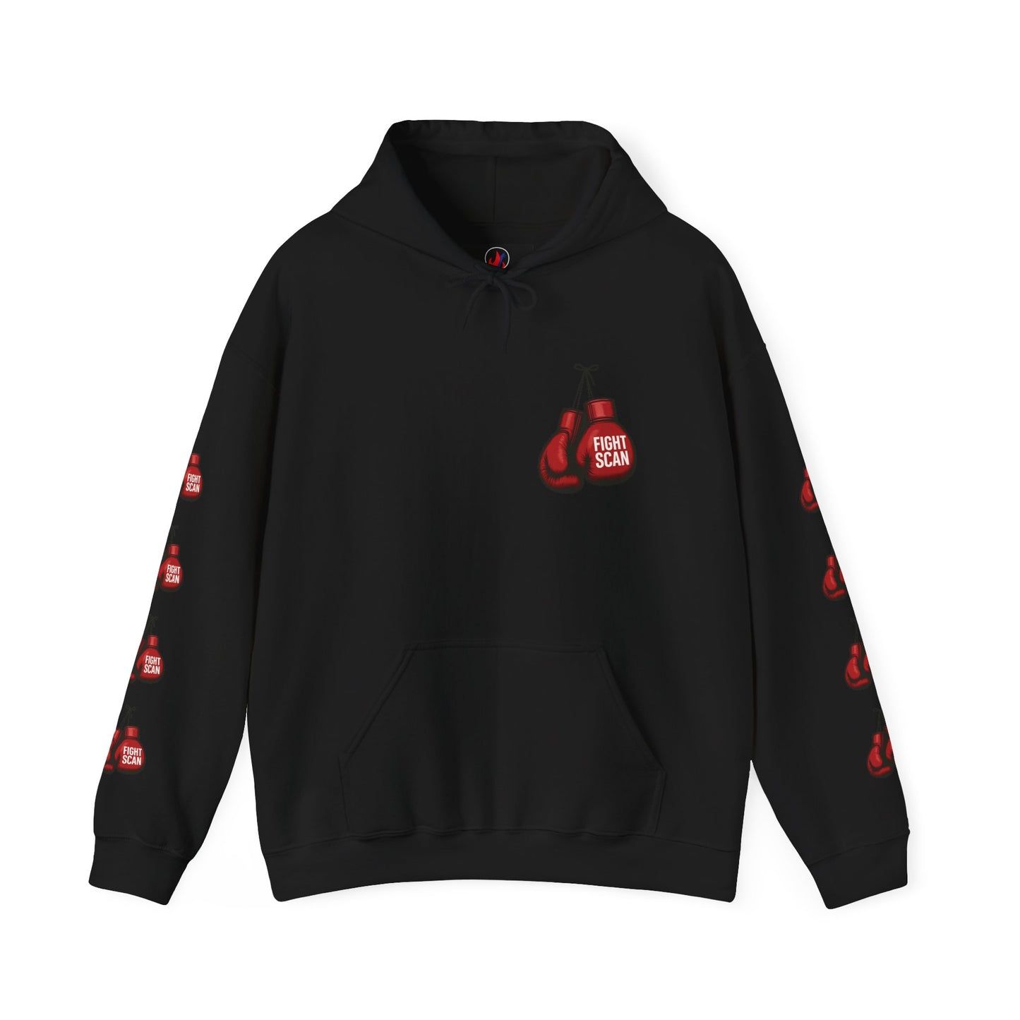 Fight Scan Ai Heavy Hoodie Designed by Smiley Jonez for Freeway Ricky Ross and Damom YLF