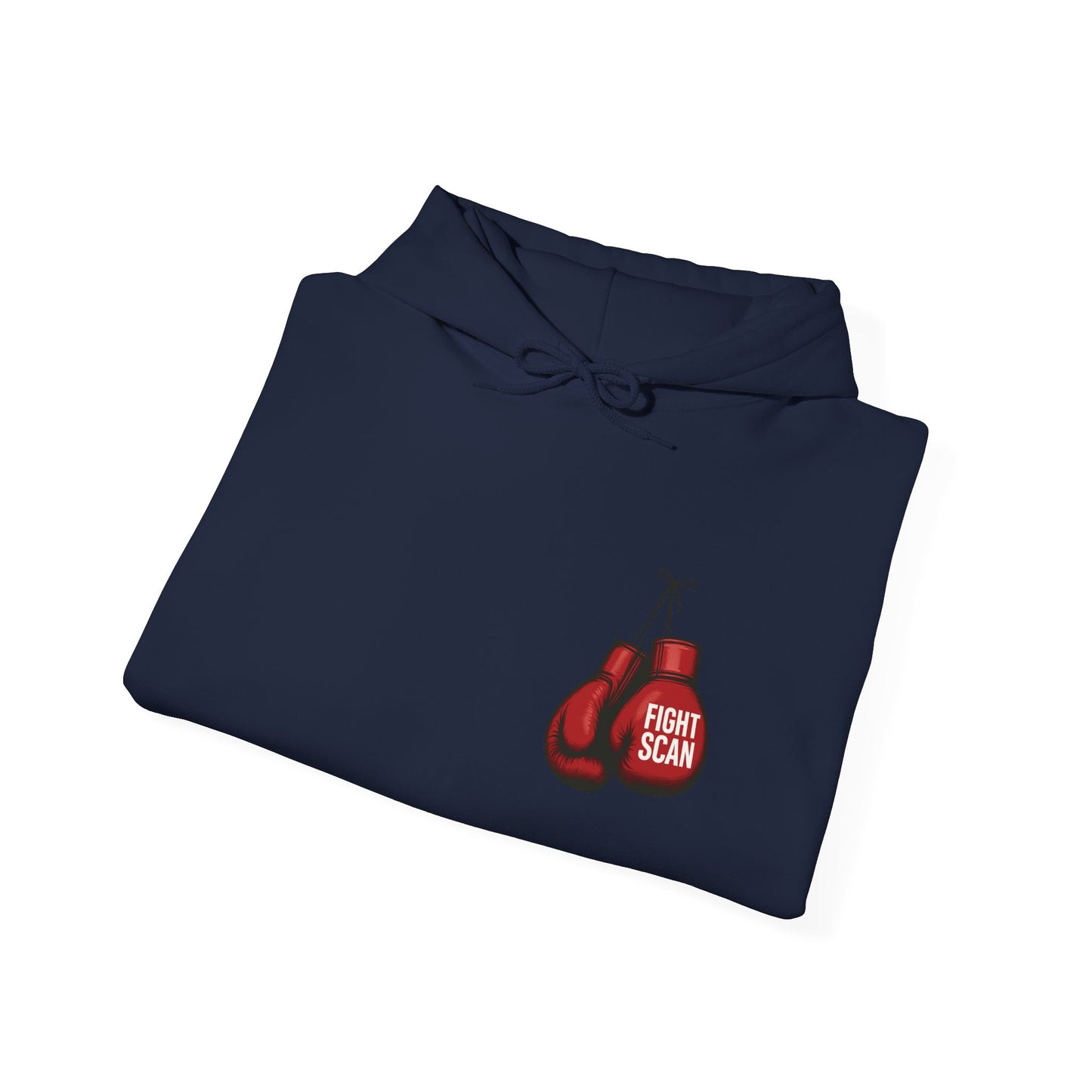 Fight Scan Ai Heavy Hoodie Designed by Smiley Jonez for Freeway Ricky Ross and Damom YLF
