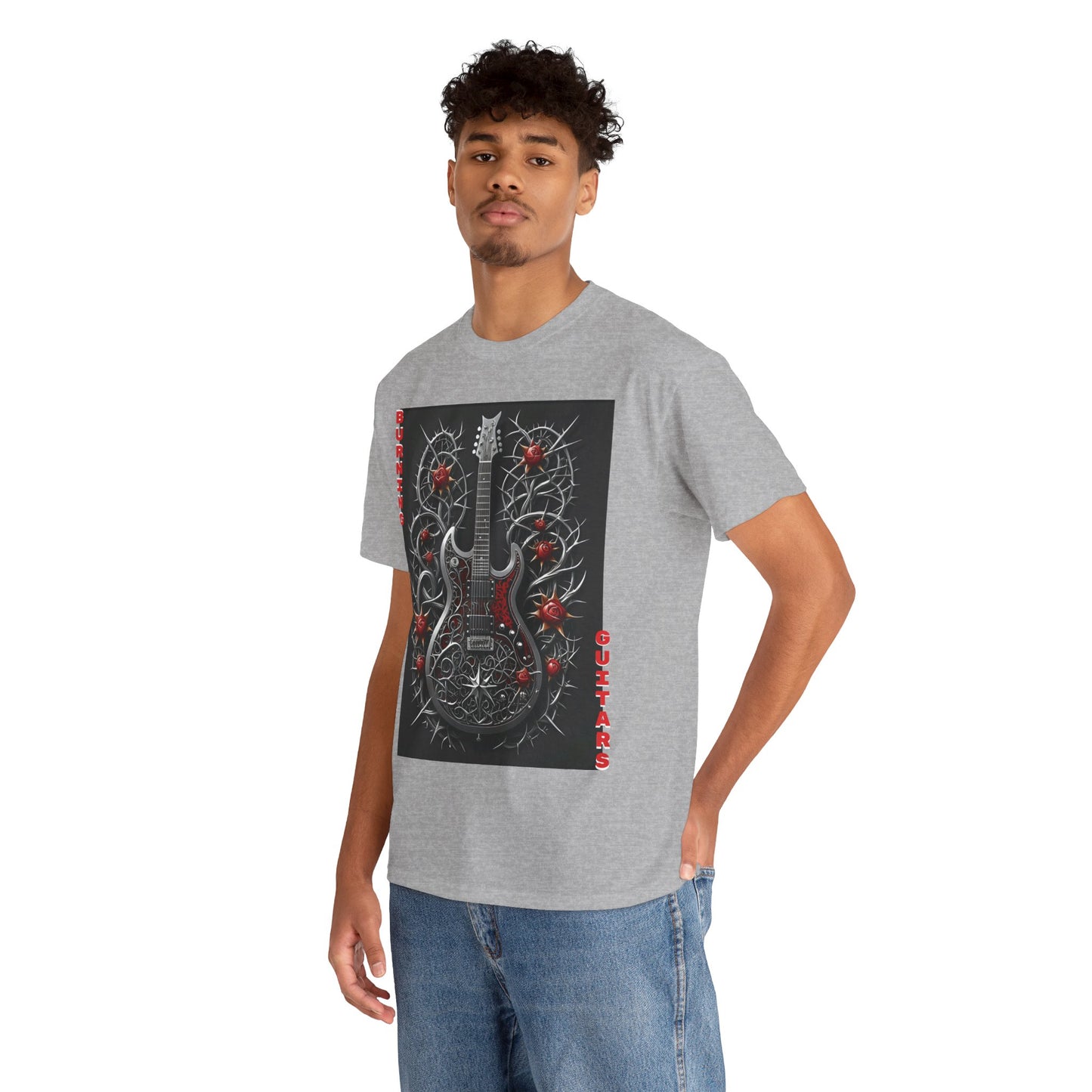 Thorn Guitars Unisex Heavy Cotton Tee by Burning Guitars