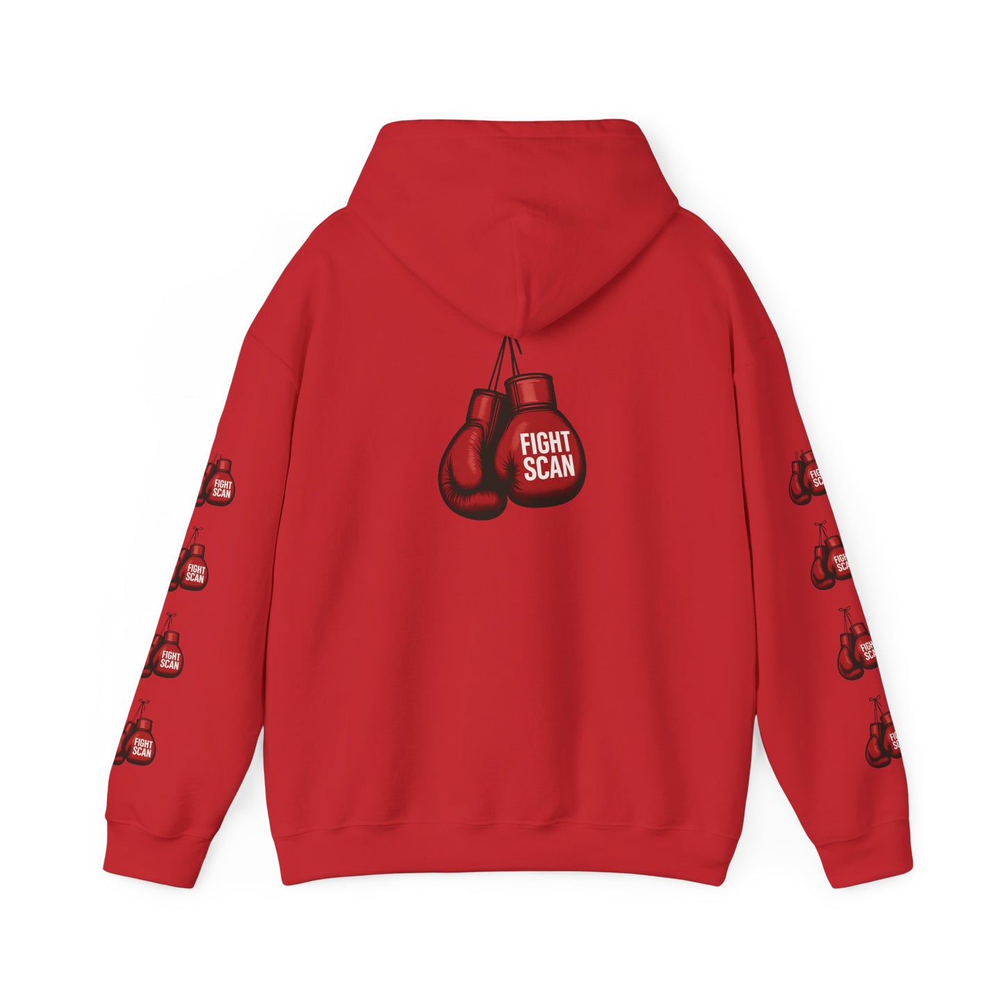 Fight Scan Ai Heavy Hoodie Designed by Smiley Jonez for Freeway Ricky Ross and Damom YLF